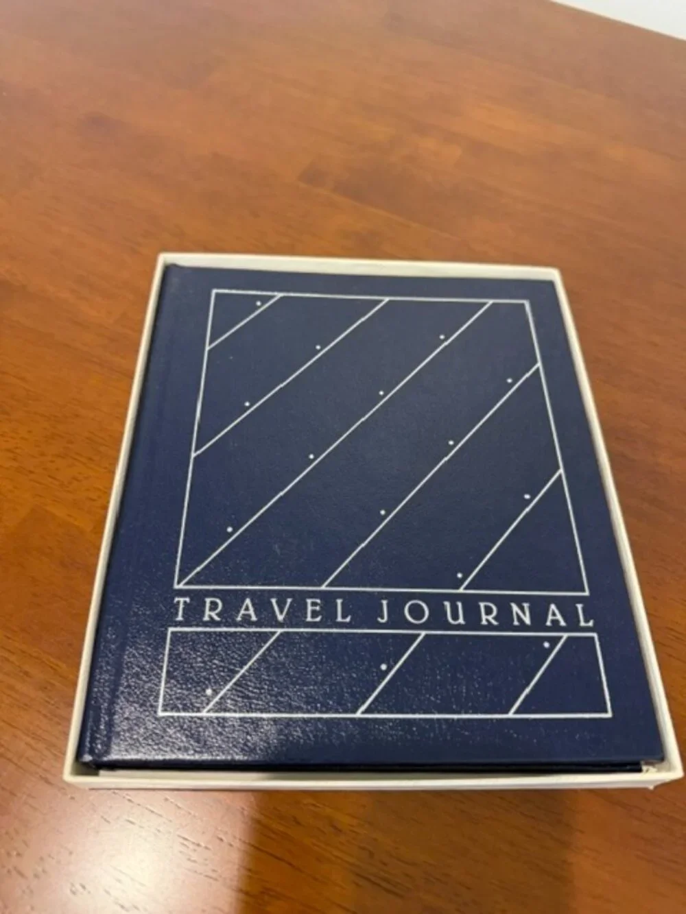 Vintage 1984 Hallmark Travel Journal & Box.